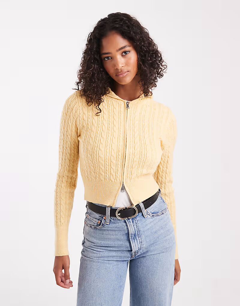 Толстовка Everfine с двойной молнией в цвете «дижонский желтый» Cotton On
Толстовка Everfine с двойной молнией в цвете «дижонский желтый» Cotton On