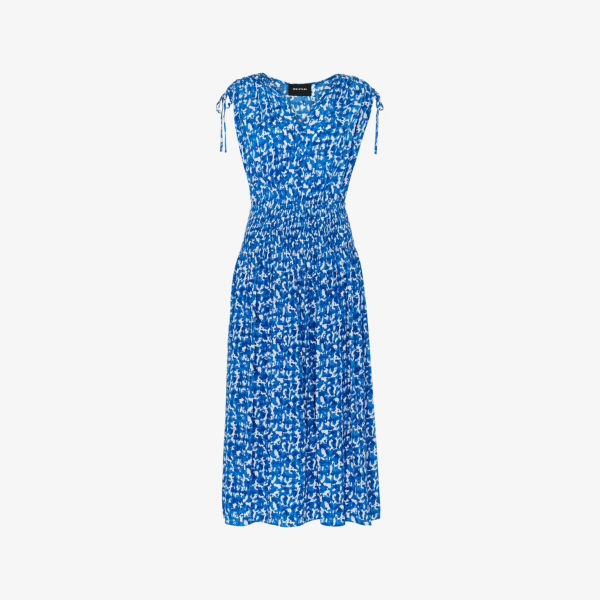 Платье миди Whistles с абстрактным принтом и сборчатыми вставками, мультиколор
Платье миди Whistles с абстрактным принтом и сборчатыми вставками, мультиколор