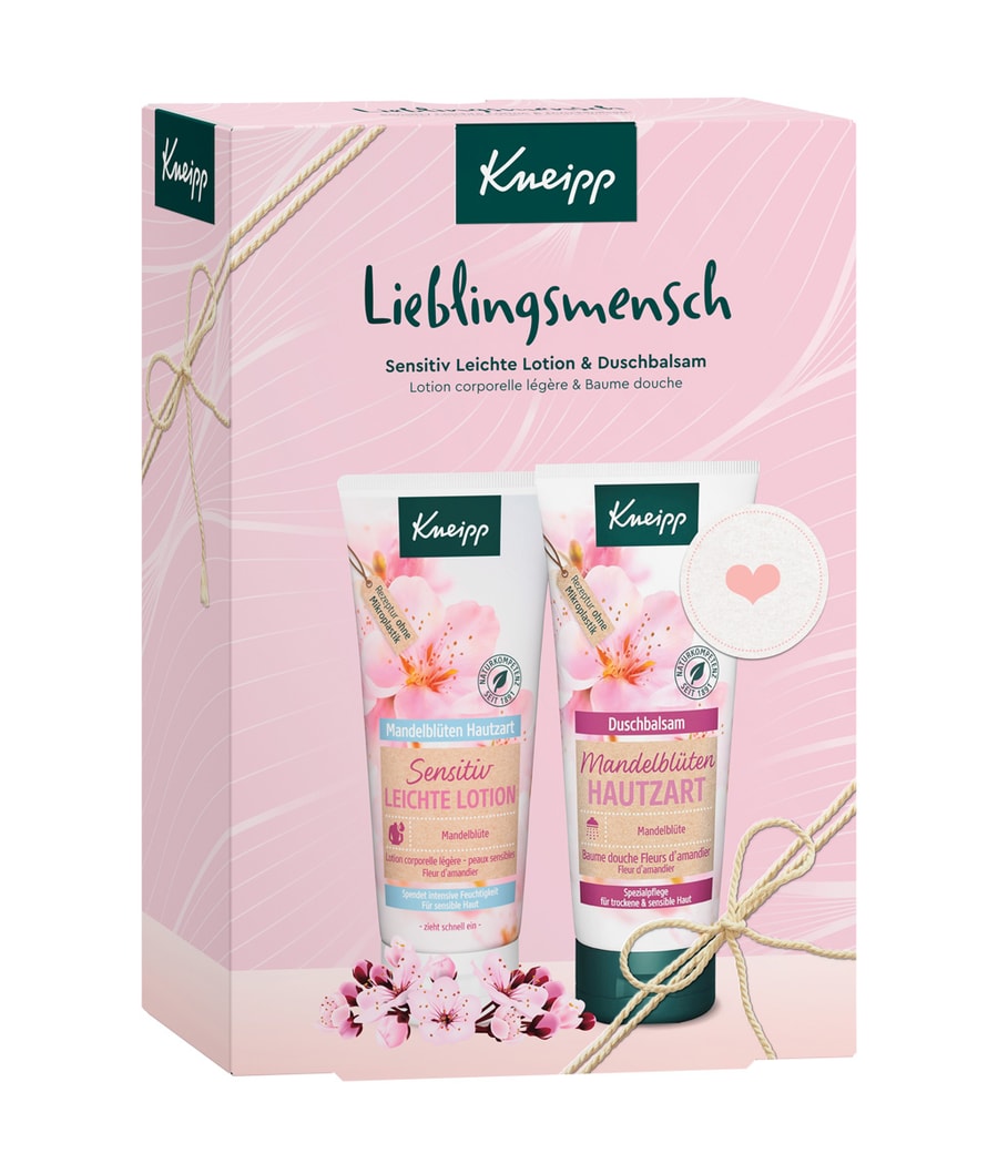 Набор для ухода за телом Kneipp Mandelblüten Hautzart Lieblingsmensch, 1 шт.
Набор для ухода за телом Kneipp Mandelblüten Hautzart Lieblingsmensch, 1 шт.