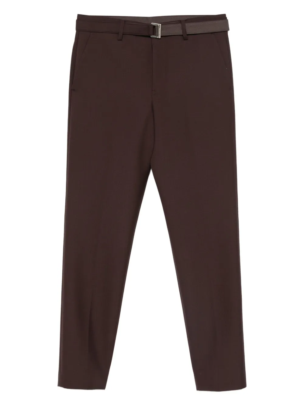 Брюки с поясом SACAI, коричневый
Брюки с поясом SACAI, коричневый