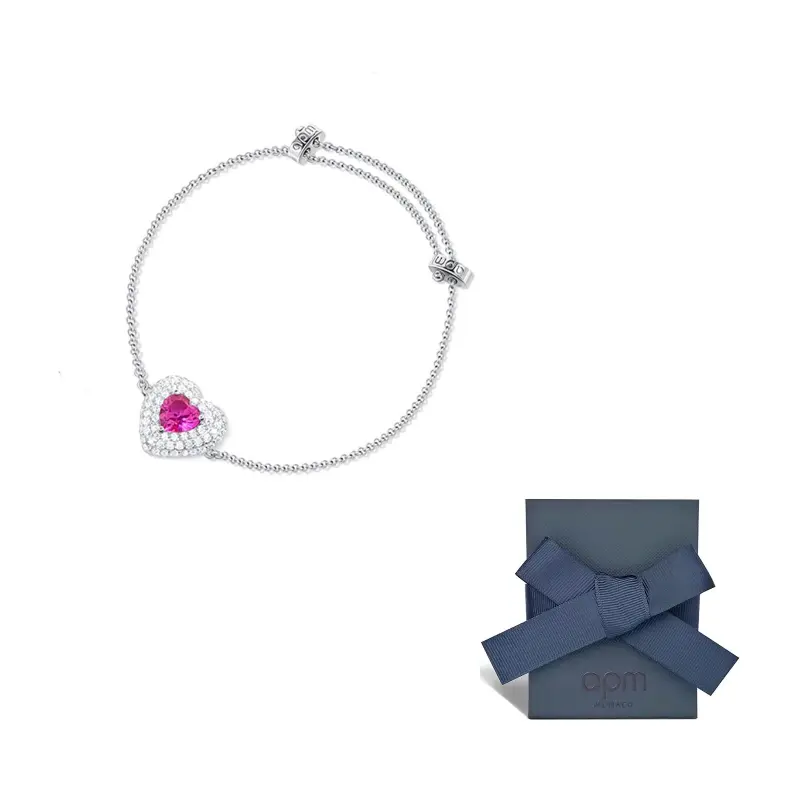 Apm Monaco Фуксия Heart регулируемый браслет
Apm Monaco Фуксия Heart регулируемый браслет