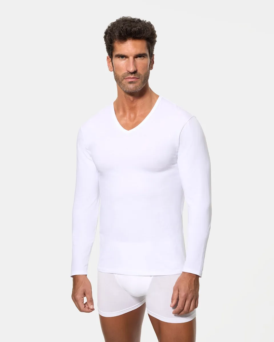 Мужская длинная рубашка нижнего белья Abanderado, белый
Мужская длинная рубашка нижнего белья Abanderado, белый