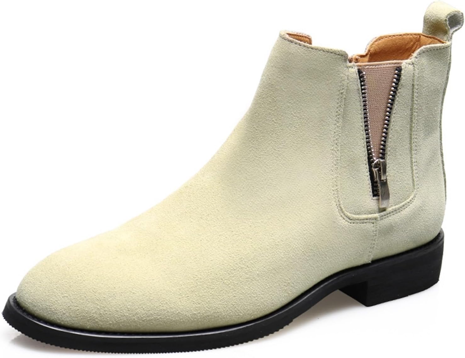 Мужские модные челси с боковой молнией, повседневные и деловые ботинки на массивном каблуке, противоскользящие, удобные, с закрытым носком, ботильоны для мужчин Generic, бежевый
Мужские модные челси с боковой молнией, повседневные и деловые ботинки на массивном каблуке, противоскользящие, удобные, с закрытым носком, ботильоны для мужчин Generic, бежевый