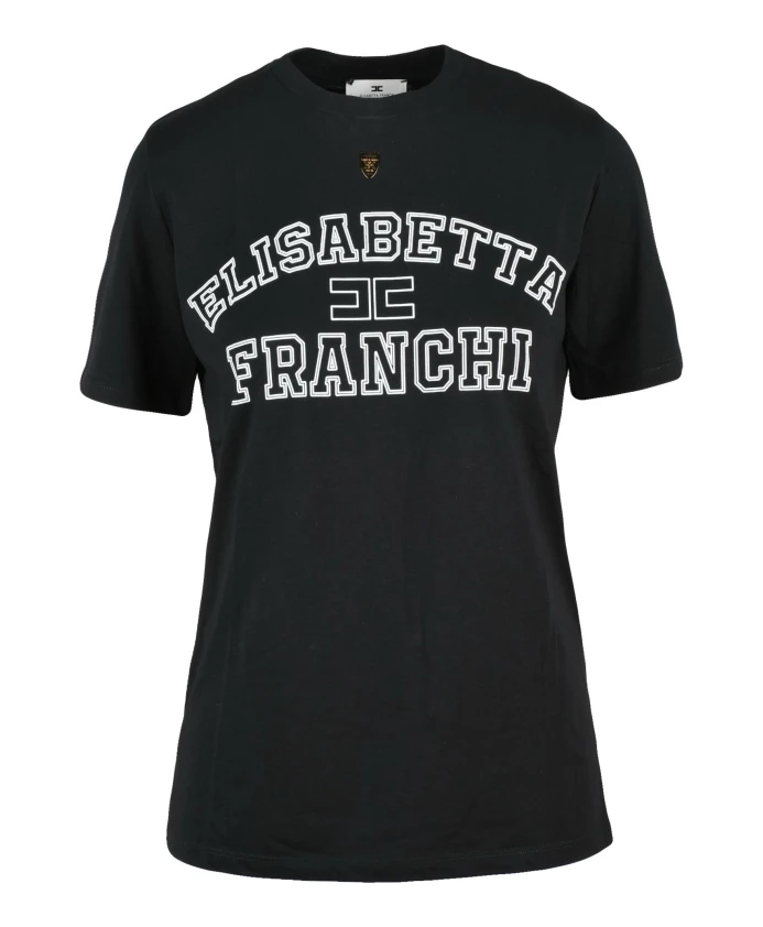 Футболка Elisabetta Franchi, черный
Футболка Elisabetta Franchi, черный