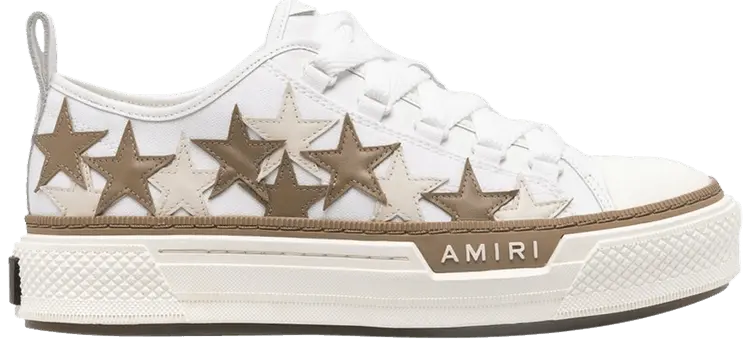 Кроссовки Amiri Stars Court Low 'White Brown', белый
Кроссовки Amiri Stars Court Low 'White Brown', белый