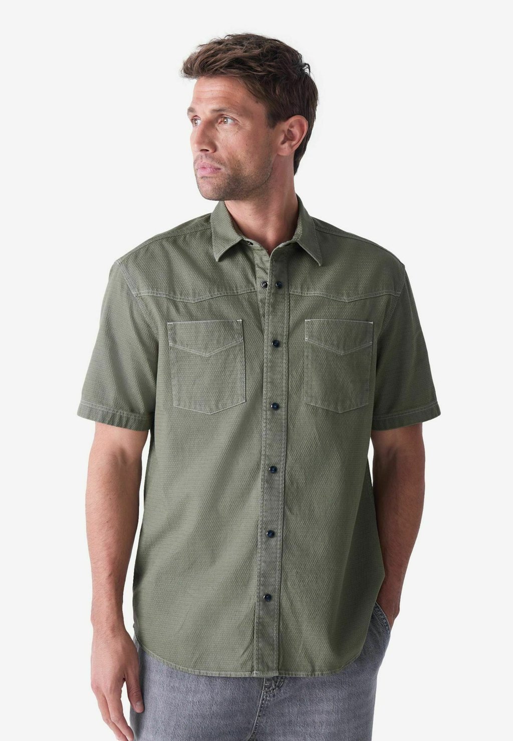 Рубашка Next, зеленый
Рубашка Next, зеленый