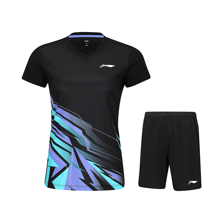 LINING Бадминтон серия повседневный костюм women's black
LINING Бадминтон серия повседневный костюм women's black