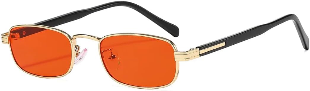 Женские прямоугольные металлические солнцезащитные очки, модные градиентные черные очки с защитой от ультрафиолета UV400, мужские солнцезащитные очки в стиле панк UUPTTPL, C7 Gold Red
Женские прямоугольные металлические солнцезащитные очки, модные градиентные черные очки с защитой от ультрафиолета UV400, мужские солнцезащитные очки в стиле панк UUPTTPL, C7 Gold Red