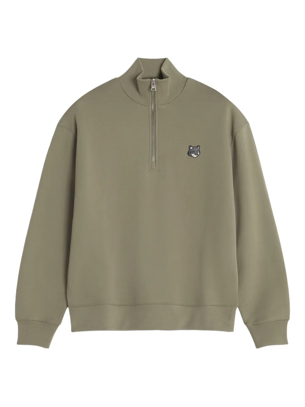 Толстовка с вышивкой Maison Kitsuné, зеленый
Толстовка с вышивкой Maison Kitsuné, зеленый