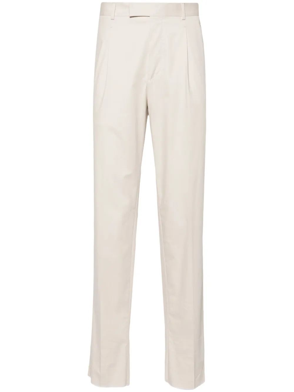 Поплиновые брюки чинос средней посадки Zegna, нейтральный
Поплиновые брюки чинос средней посадки Zegna, нейтральный