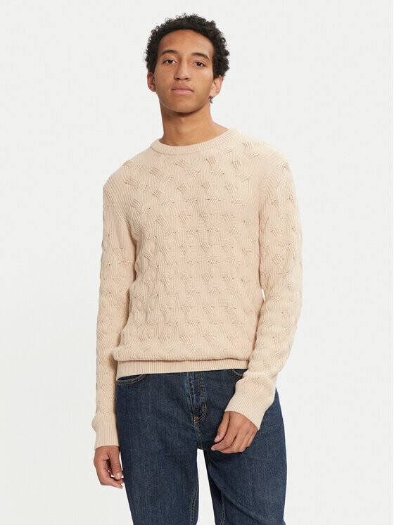 Свитер обычного кроя Selected Homme, бежевый
Свитер обычного кроя Selected Homme, бежевый