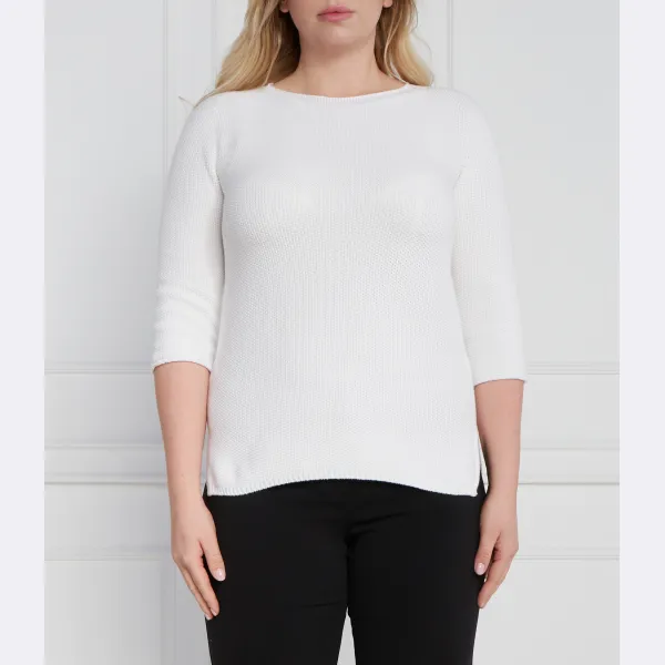 Свитер обычного кроя больших размеров Persona By Marina Rinaldi, белый
Свитер обычного кроя больших размеров Persona By Marina Rinaldi, белый