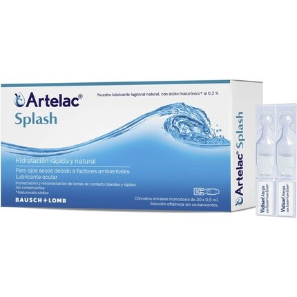 Artelac Splash Lagrima 30 однократная доза
Artelac Splash Lagrima 30 однократная доза