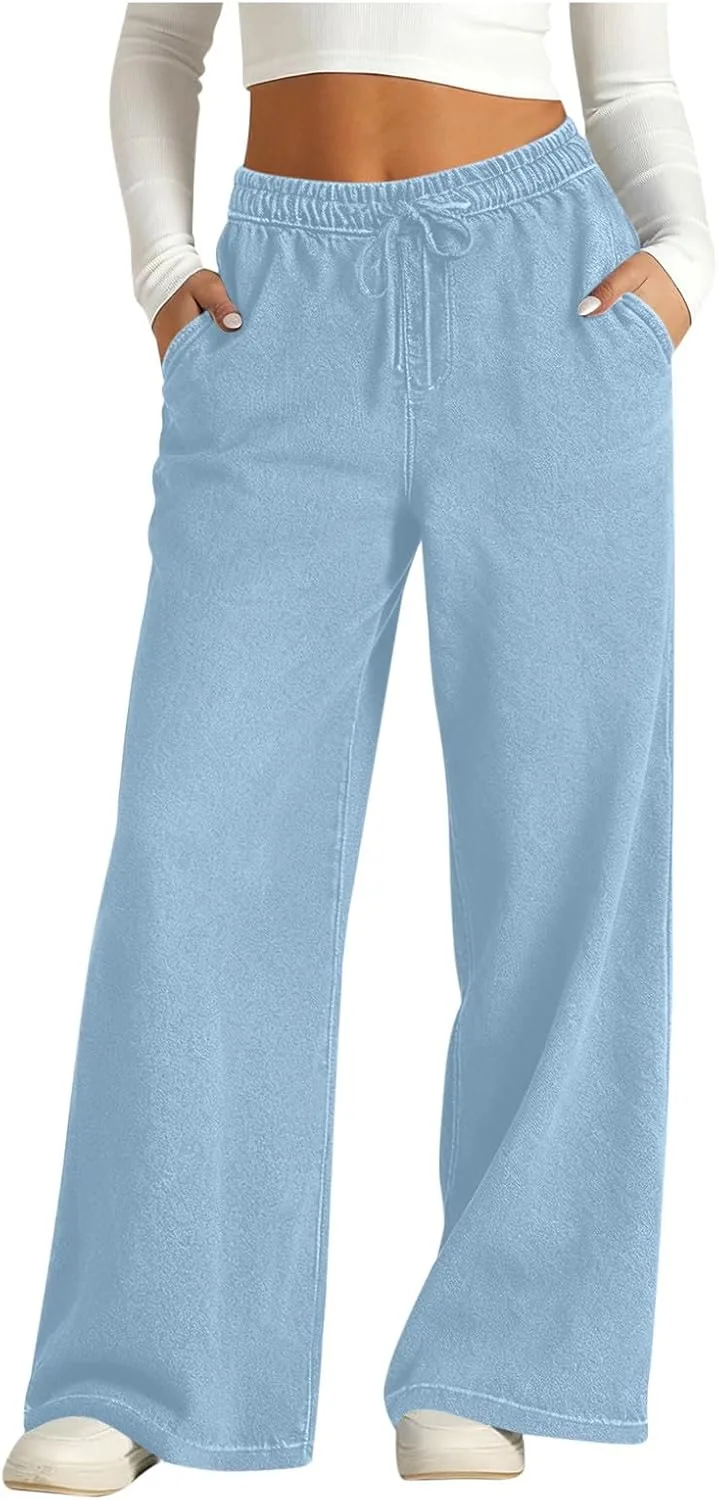 Джинсы для женщин High Waisted Wide Leg с карманами и эластичным поясом Lmdudan
Джинсы для женщин High Waisted Wide Leg с карманами и эластичным поясом Lmdudan