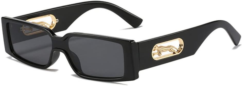 Женские солнцезащитные очки прямоугольной формы, градиентные, с защитой от УФ-излучения UV400, винтажный металлический дизайн с изображением гепарда LANGSER, Black Grey
Женские солнцезащитные очки прямоугольной формы, градиентные, с защитой от УФ-излучения UV400, винтажный металлический дизайн с изображением гепарда LANGSER, Black Grey