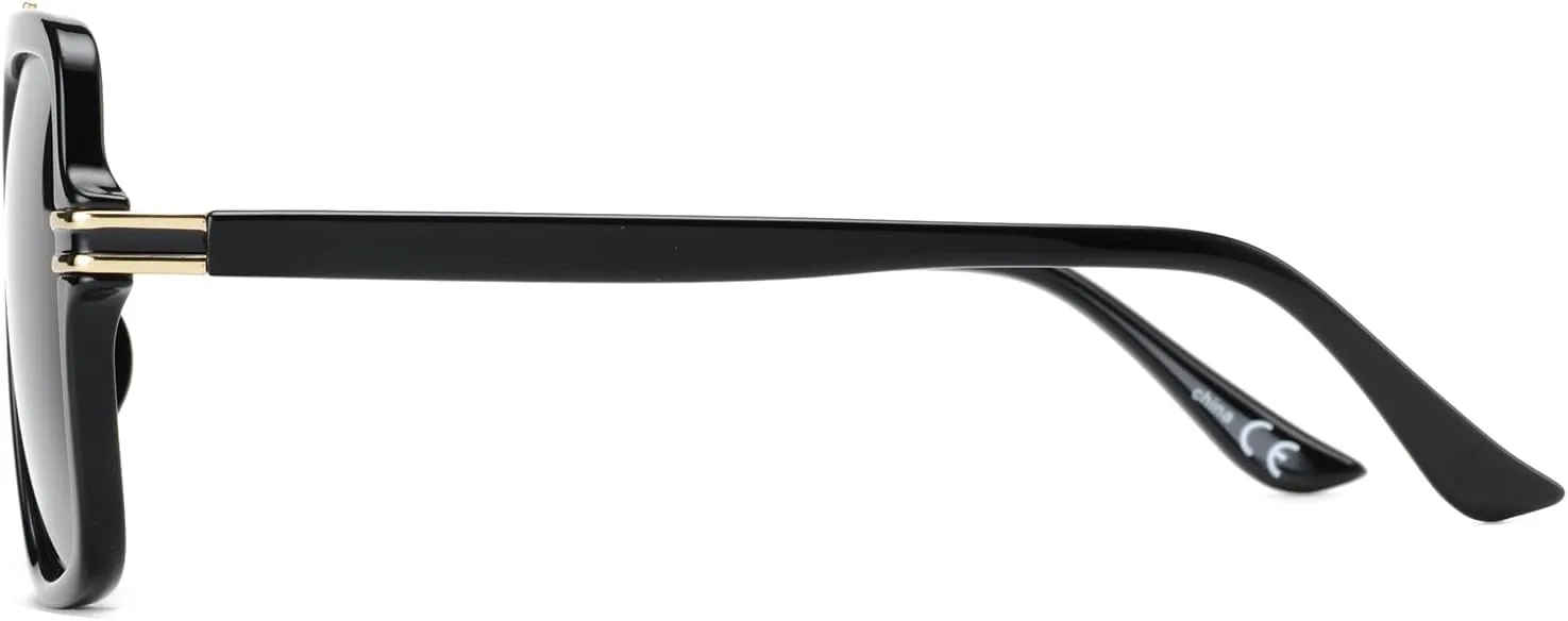 Солнцезащитные очки OUWEN Retro Oversized Polarized Square Sunglasses для женщин и мужчин, модные дизайнерские большие прямоугольные солнцезащитные очки OW2237, Black
Солнцезащитные очки OUWEN Retro Oversized Polarized Square Sunglasses для женщин и мужчин, модные дизайнерские большие прямоугольные солнцезащитные очки OW2237, Black