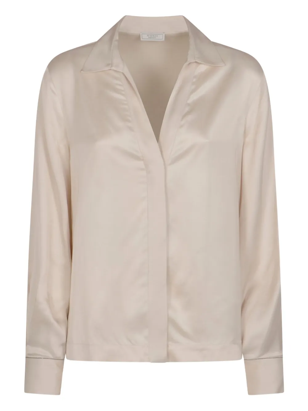 Рубашка с отделкой заклепками Peserico, нейтральный
Рубашка с отделкой заклепками Peserico, нейтральный