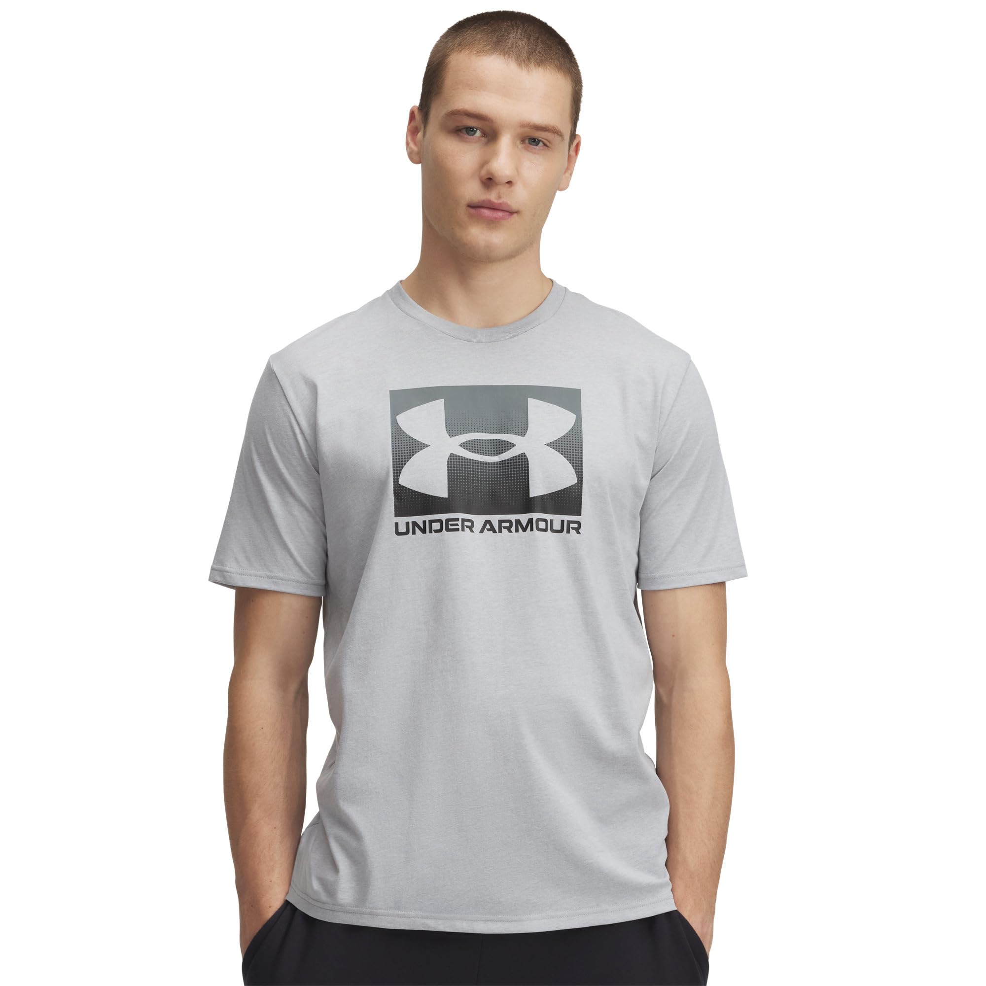 Футболка Under Armour Boxed Sports Updated Short, цвет Mod Gray Light Heather/Black
Футболка Under Armour Boxed Sports Updated Short, цвет Mod Gray Light Heather/Black