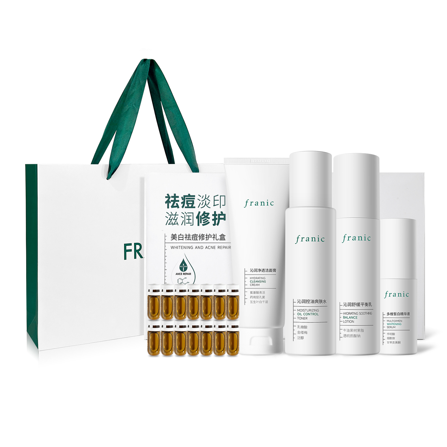 Наборы для ухода за кожей Unisex FRANIC
Наборы для ухода за кожей Unisex FRANIC