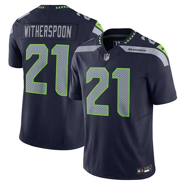 Мужская футболка Devon Witherspoon navy Seattle Seahawks vapor FUSE limited Nike
Мужская футболка Devon Witherspoon navy Seattle Seahawks vapor FUSE limited Nike