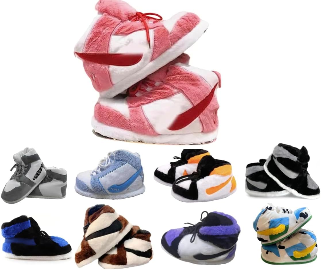 Теплые пушистые кроссовки-тапочки для дома Generic, белый/красный/розовый
Теплые пушистые кроссовки-тапочки для дома Generic, белый/красный/розовый