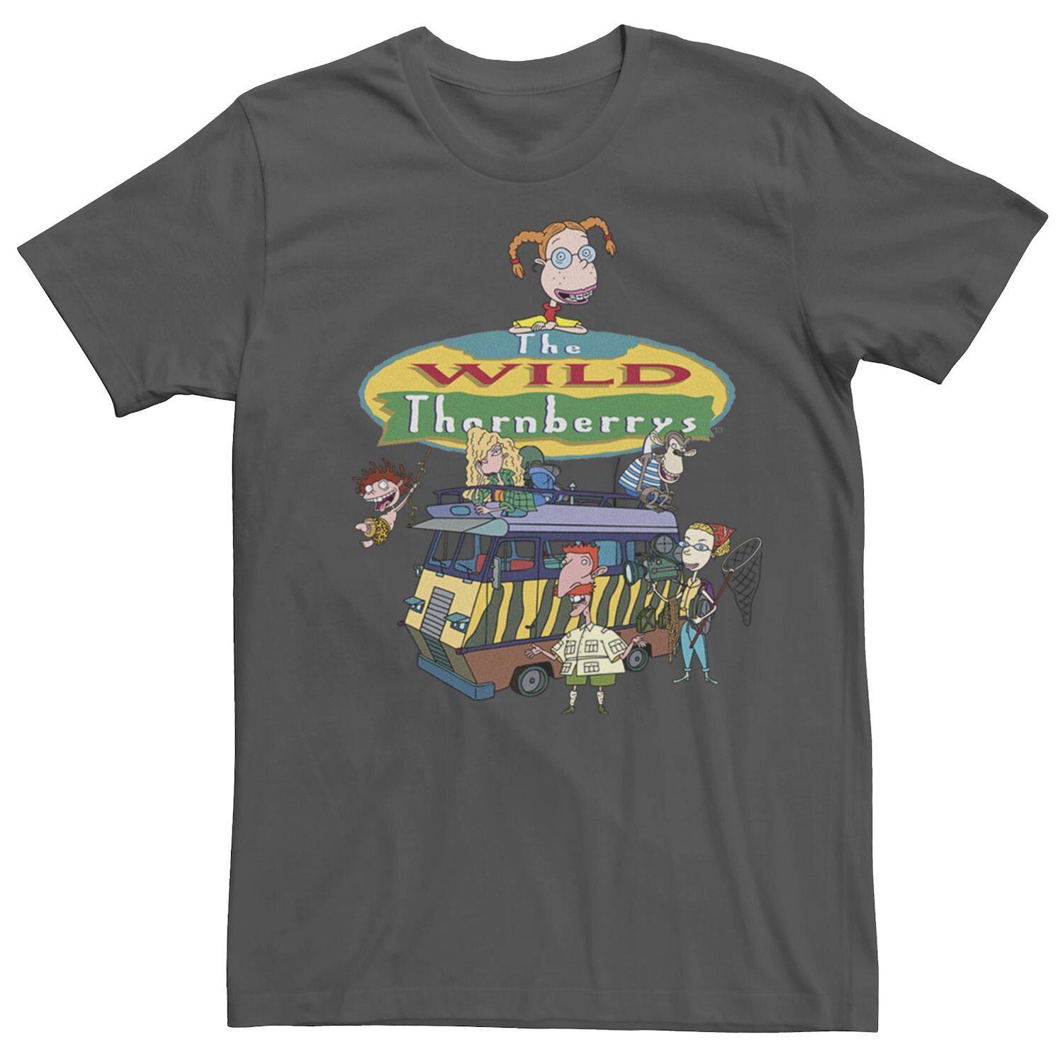 Футболка с логотипом The Wild Thornberrys Family RV для мальчиков 8–20 лет Nickelodeon
Футболка с логотипом The Wild Thornberrys Family RV для мальчиков 8–20 лет Nickelodeon