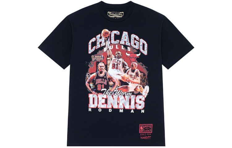Футболка унисекс Mitchell & Ness, Черный
Футболка унисекс Mitchell & Ness, Черный