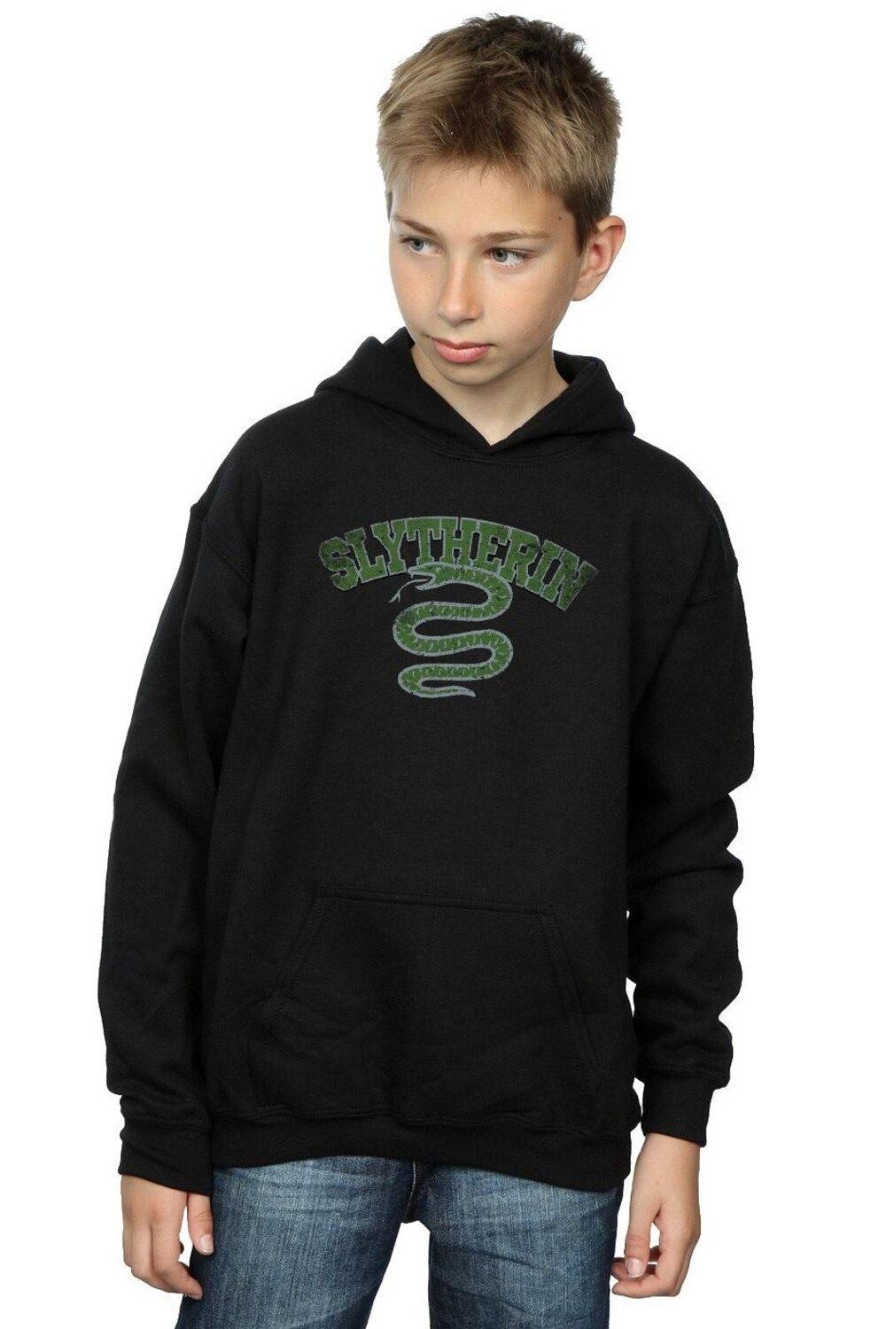 Толстовка со спортивной эмблемой Слизерина Harry Potter, черный
Толстовка со спортивной эмблемой Слизерина Harry Potter, черный