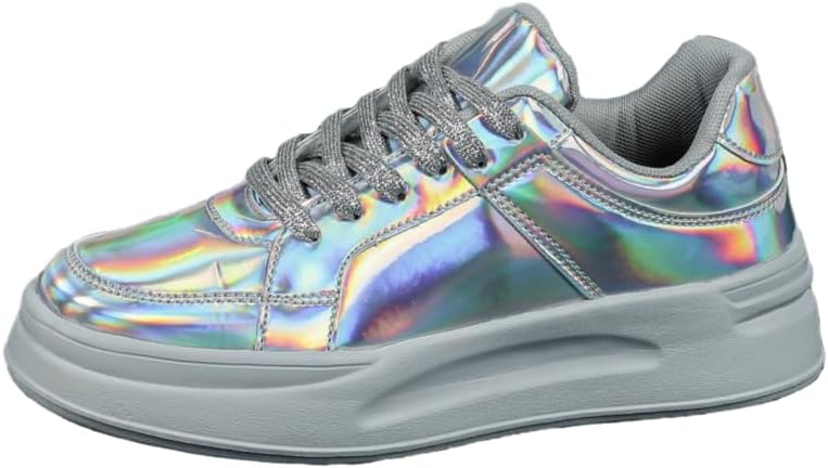 Мужские спортивные кроссовки на толстой подошве со шнуровкой- свободный крой для комфортной повседневной носки на открытом воздухе Hoalox, серебро
Мужские спортивные кроссовки на толстой подошве со шнуровкой- свободный крой для комфортной повседневной носки на открытом воздухе Hoalox, серебро