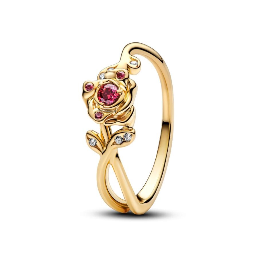 Кольцо Disney Beauty and the Beast Rose Pandora, покрытие - золото
Кольцо Disney Beauty and the Beast Rose Pandora, покрытие - золото