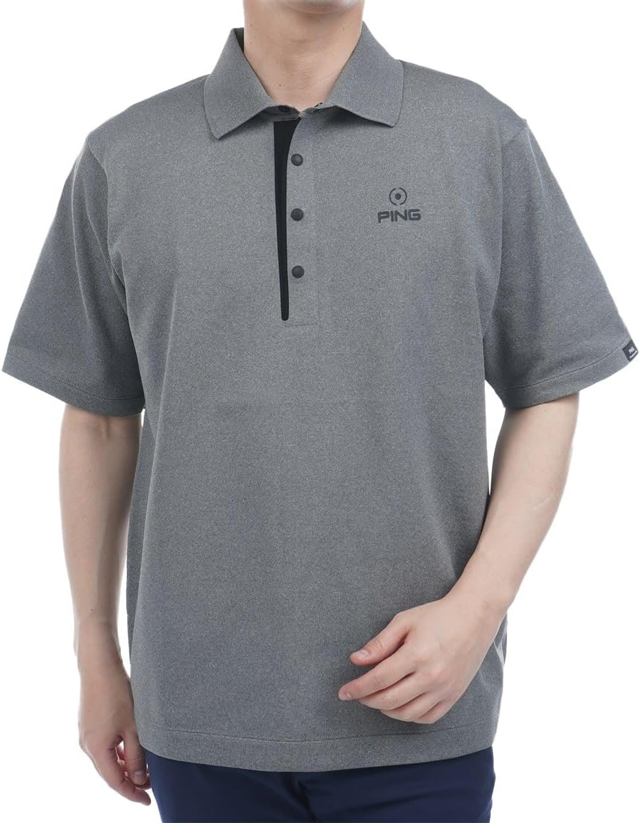 Мужская трикотажная рубашка-поло с коротким рукавом Pin Apparel 621-5172201 (логотип One Point) / для гольфа Ping, серый
Мужская трикотажная рубашка-поло с коротким рукавом Pin Apparel 621-5172201 (логотип One Point) / для гольфа Ping, серый