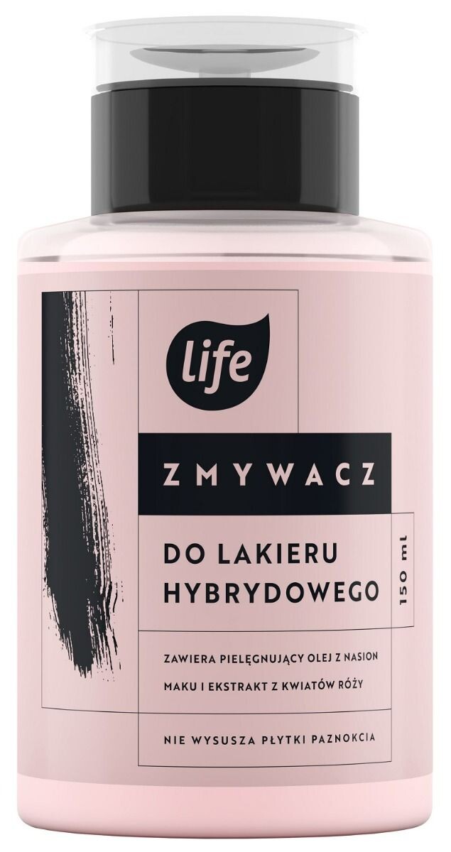 Life Hybryda гибридная жидкость для снятия лака, 150 ml
Life Hybryda гибридная жидкость для снятия лака, 150 ml