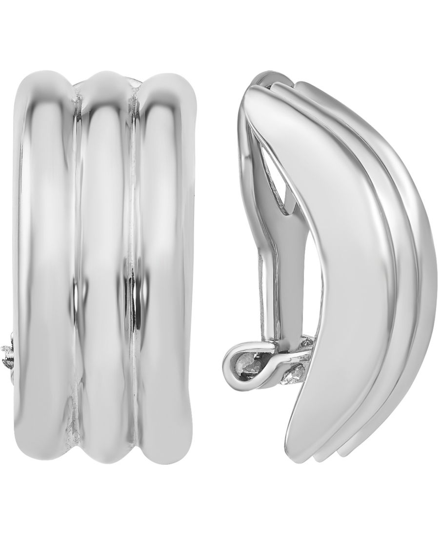 Серьги-клипсы Ridge Textured Half Hoop в оправе из 14-каратного золота или 14-каратного белого золота Macy's, White Gold
Серьги-клипсы Ridge Textured Half Hoop в оправе из 14-каратного золота или 14-каратного белого золота Macy's, White Gold