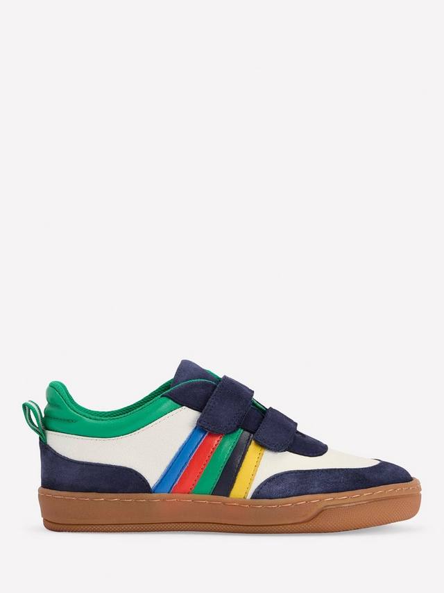 Детские кроссовки low top с цветными блоками Mini Boden, Ivory Multi Stripe
Детские кроссовки low top с цветными блоками Mini Boden, Ivory Multi Stripe