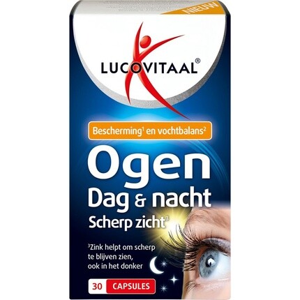 Lucovitaal - Eyes Day & Night Sharp Vision - 30 капсул - Пищевые добавки
Lucovitaal - Eyes Day & Night Sharp Vision - 30 капсул - Пищевые добавки