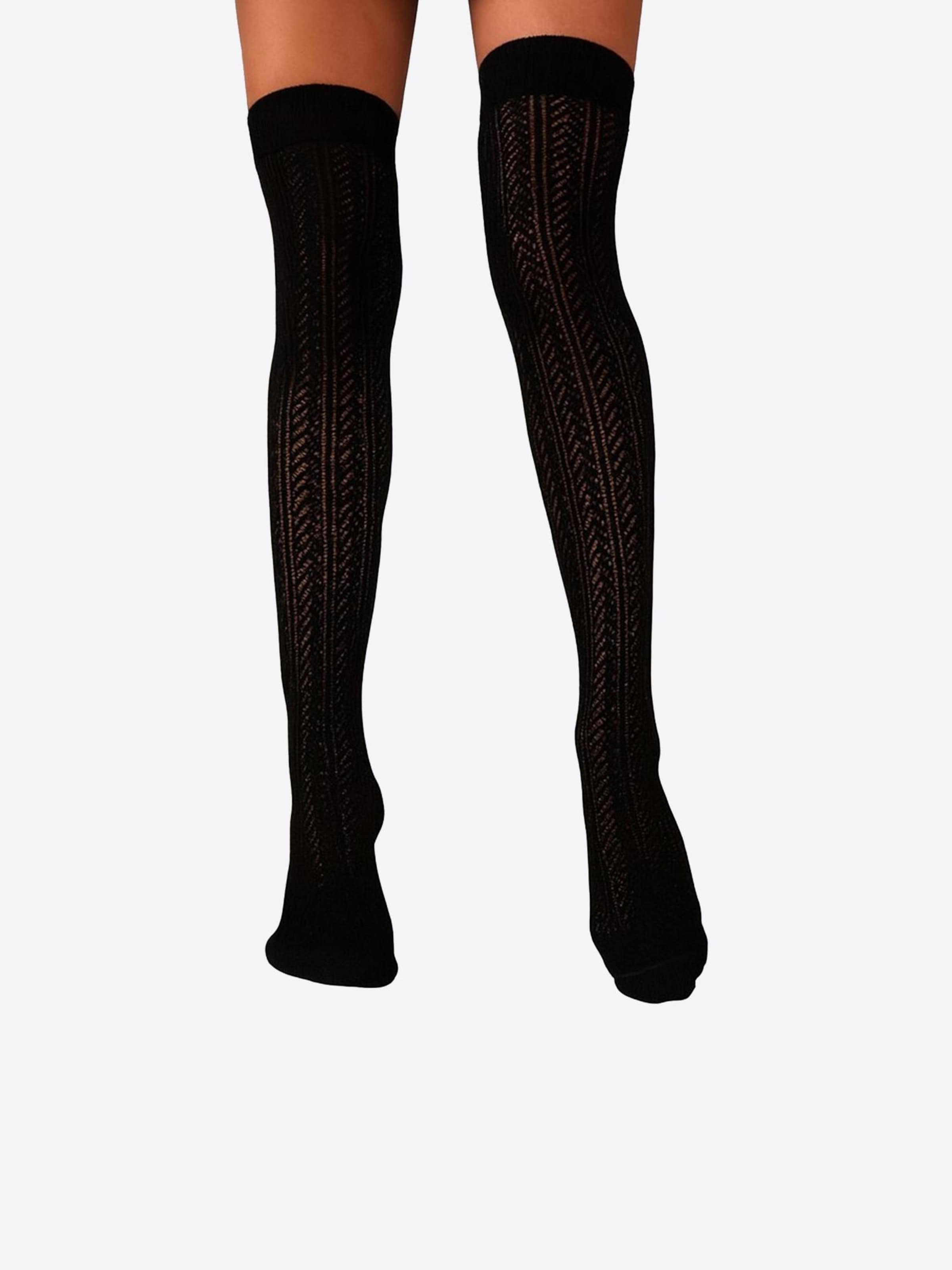 Lycille Носочки 'Overknees' черные
Lycille Носочки 'Overknees' черные