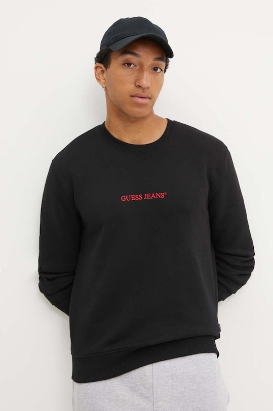 Толстовка Guess Jeans, черный 
Толстовка Guess Jeans, черный