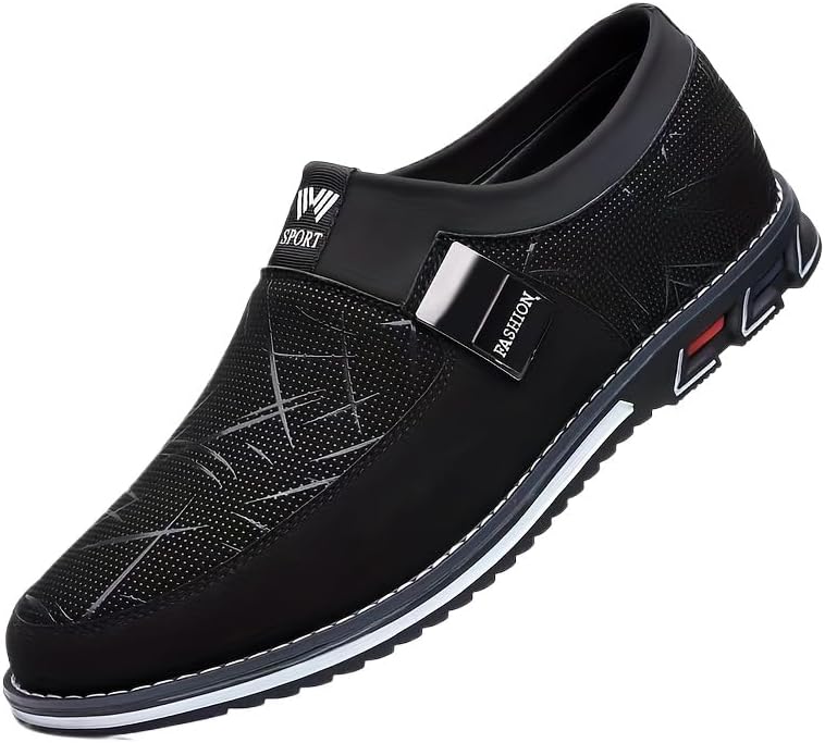 Модные мужские деловые повседневные туфли, формальные прогулочные, большого размера для среднего возраста Fmshi, черный
Модные мужские деловые повседневные туфли, формальные прогулочные, большого размера для среднего возраста Fmshi, черный
