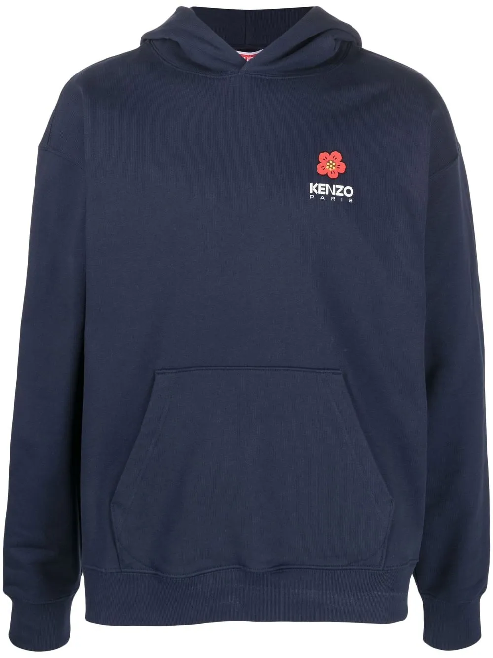 Худи с принтом Boke Flower KENZO, синий 
Худи с принтом Boke Flower KENZO, синий