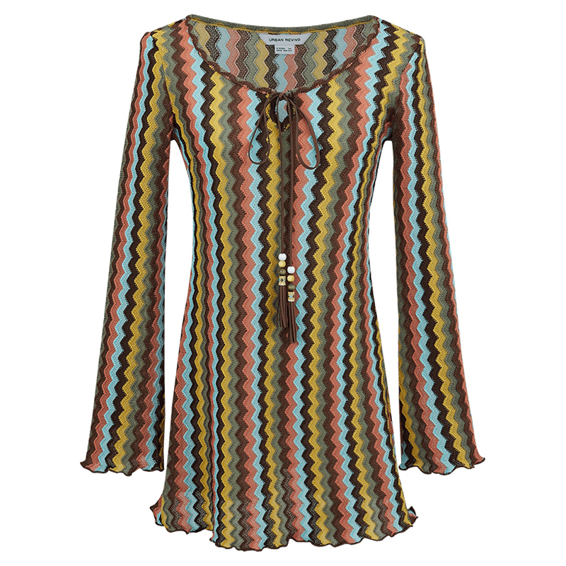 URppp Платье с длинными рукавами UR для женщин Multicolor
URppp Платье с длинными рукавами UR для женщин Multicolor