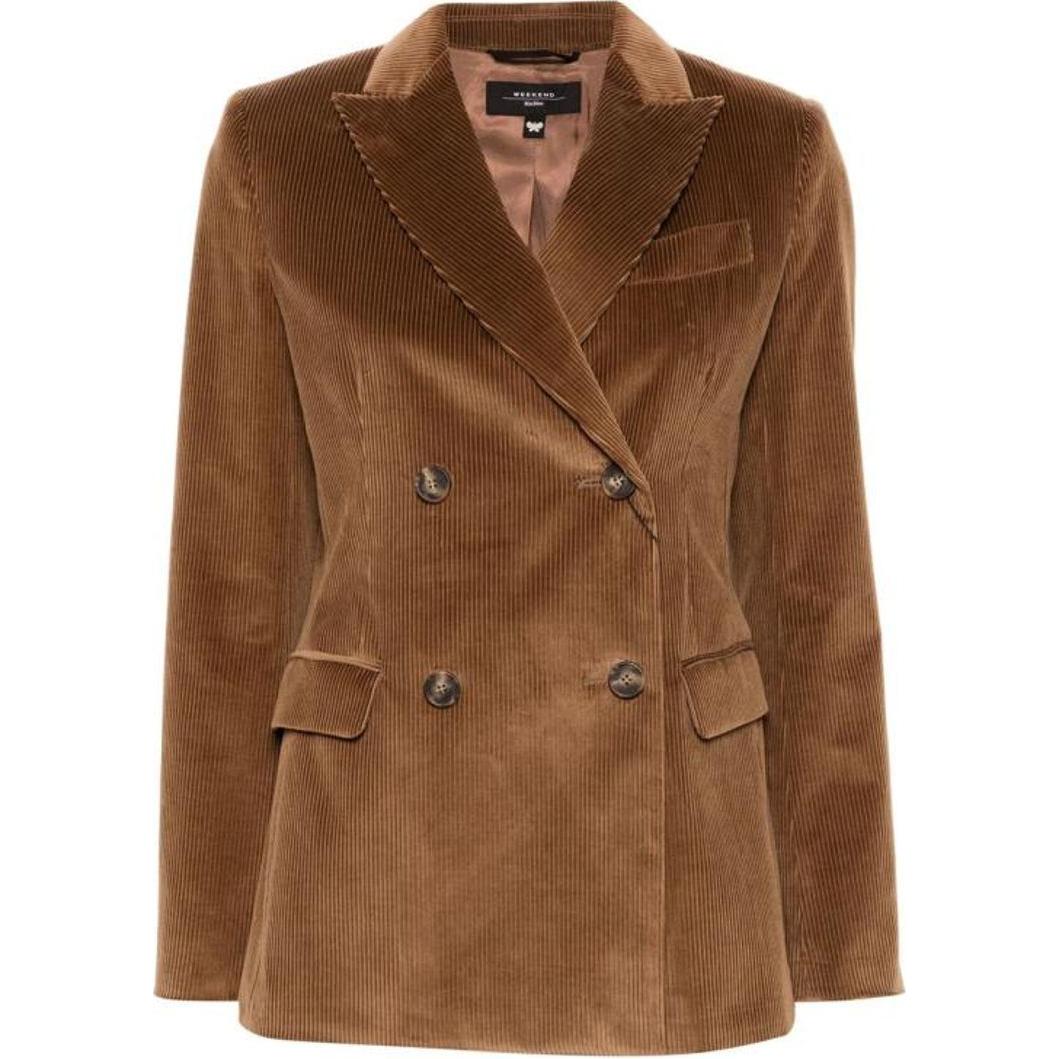 Однобортный блейзер WEEKEND MaxMara, коричневый
Однобортный блейзер WEEKEND MaxMara, коричневый