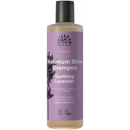 Успокаивающий шампунь для блеска лаванды, 250 мл, Urtekram 
Успокаивающий шампунь для блеска лаванды, 250 мл, Urtekram