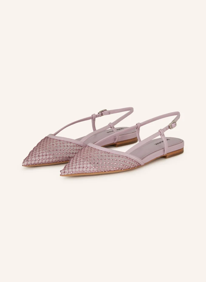 Балетки с открытой пяткой zapatos planos с драгоценными камнями Lola Cruz, фиолетовый
Балетки с открытой пяткой zapatos planos с драгоценными камнями Lola Cruz, фиолетовый