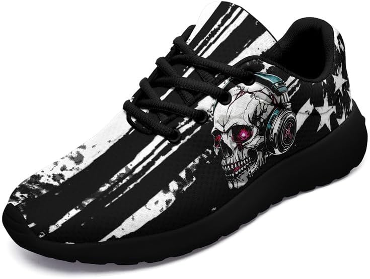 Модные кроссовки с черепом для мужчин и женщин, розовые и черно-красные, повседневные, легкие, унисекс, для бега, тенниса и ходьбы Awsole
Модные кроссовки с черепом для мужчин и женщин, розовые и черно-красные, повседневные, легкие, унисекс, для бега, тенниса и ходьбы Awsole