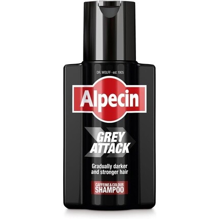 Alpecin Grey Attack Шампунь с кофеином и цветом для мужчин 200 мл
Alpecin Grey Attack Шампунь с кофеином и цветом для мужчин 200 мл