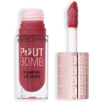 Блеск для губ Pout Bomb Plumping Lip Gloss High-Shine для придания губам глянцевого блеска Revolution Beauty
Блеск для губ Pout Bomb Plumping Lip Gloss High-Shine для придания губам глянцевого блеска Revolution Beauty