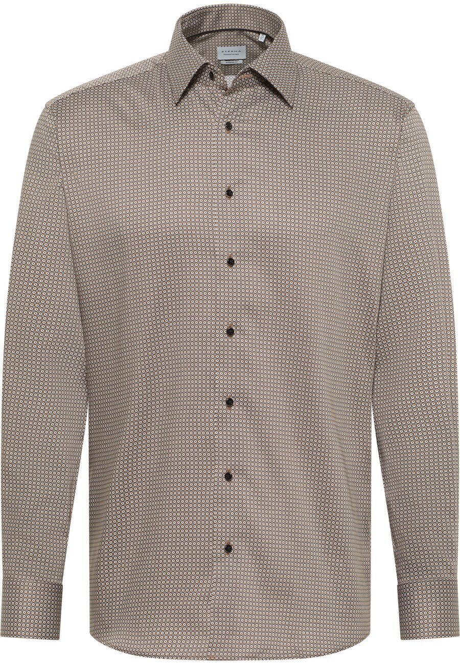 Рубашка делового покроя Regular Fit ETERNA, коричневый
Рубашка делового покроя Regular Fit ETERNA, коричневый