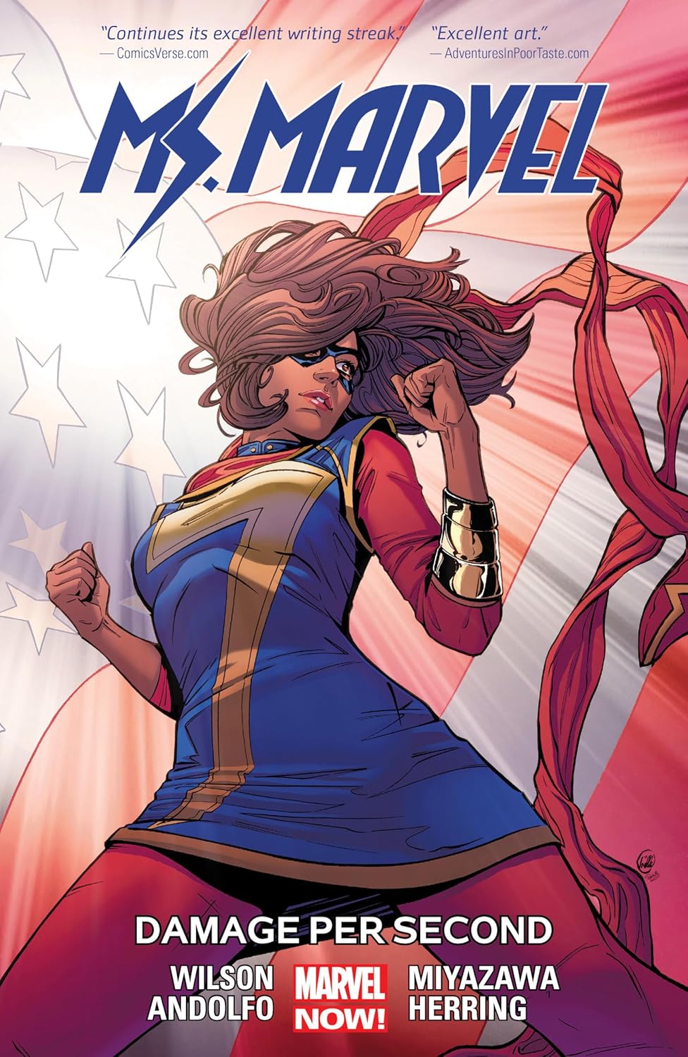 MS. MARVEL VOL. 7: DAMAGE PER SECOND (Marvel Universe)
MS. MARVEL VOL. 7: DAMAGE PER SECOND (Marvel Universe)
