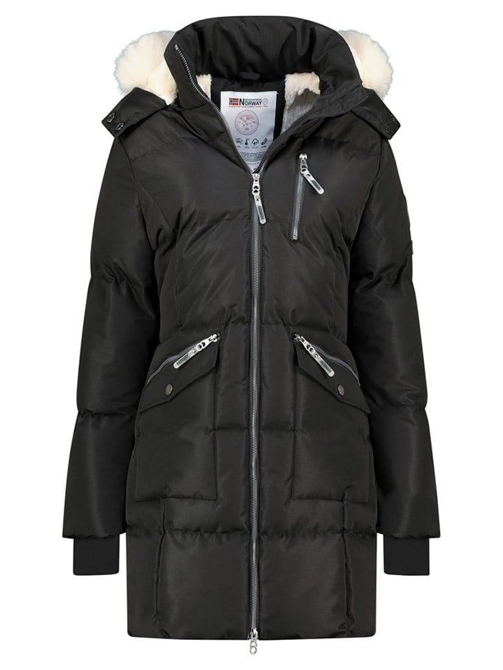 Стеганое пальто "Балаланд" черного цвета Geographical Norway
Стеганое пальто "Балаланд" черного цвета Geographical Norway