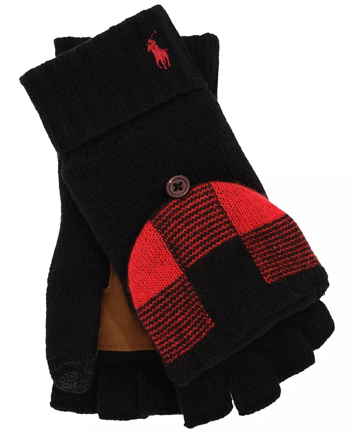 Мужские перчатки-варежки Tartan Mitt Convertible Polo Ralph Lauren, черный
Мужские перчатки-варежки Tartan Mitt Convertible Polo Ralph Lauren, черный